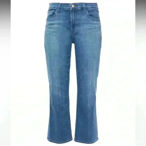COPY - J Brand Cropped Rail Jeans - Picture 1 of 9
